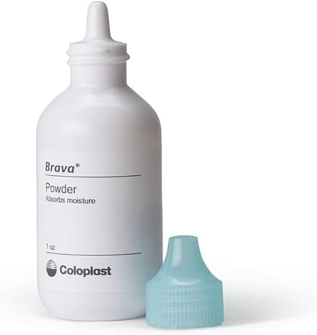 Brava Ostomy Powder 1 oz – Absorbent Stoma Care, Moisture Protection