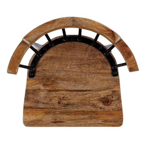 Butler Specialty Company Merrick Wood And Iron  Spindle Bar Stool - Natural - Picture 7 of 8