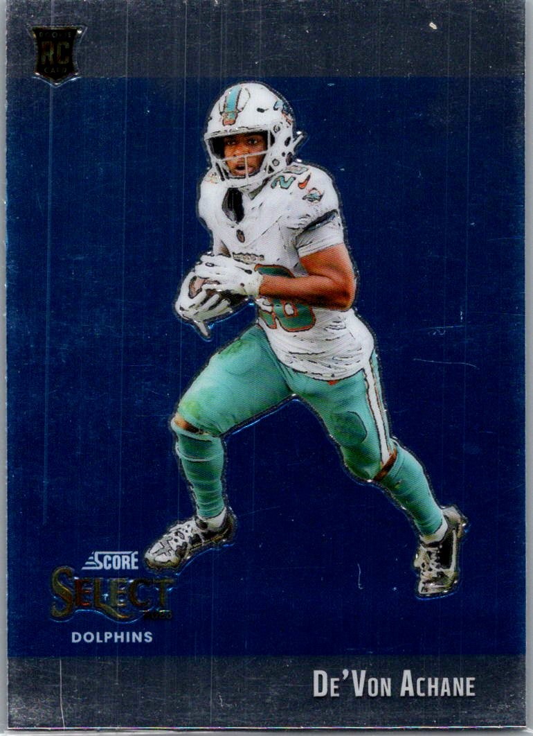 2023 Panini Select #STW-DAC De'Von Achane Score Select Throwback