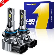 AUTOONE 9006 HB4 LED Headlight Bulbs Kit High Low Beam Super Bright 45000LM 100W