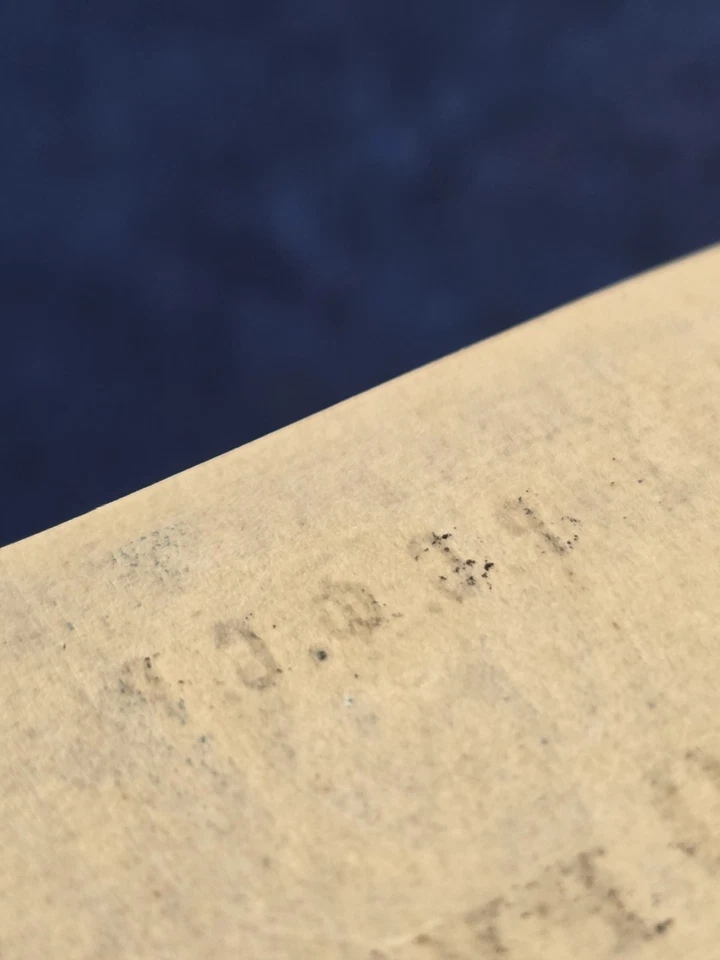 RUSSIA YR 1922,SC 194A,MI 174AY,USED,BLACK OVERPRINT, no point.  Error! - Image 3 of 4