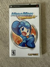 Capcom Mega Man Powered Up Mega Man Series Sony PSP Complete CIB CLEAN