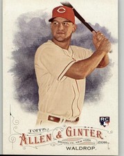 2016 Topps Allen & Ginter Kyle Waldrop Rookie #5 RC Cincinnati Reds