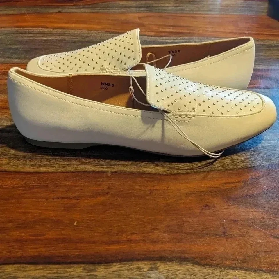 Zapatos de cuero Report para mujer blancos TALLA 8 Foto 4 de 4