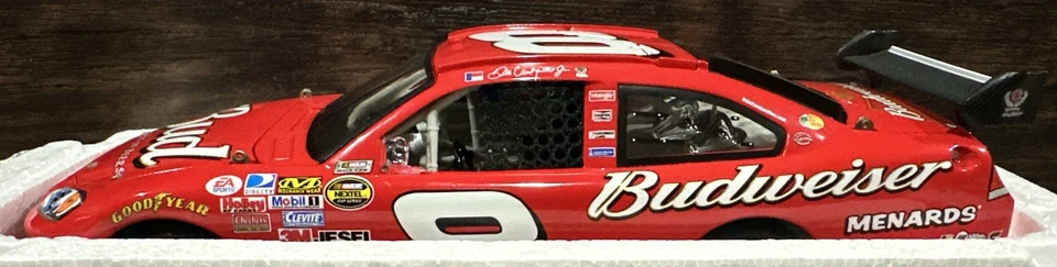 2007 Dale Earnhardt Jr Budweiser COT Chevrolet Impala 1/24 Action NASCAR Diecast - Image 2 of 4