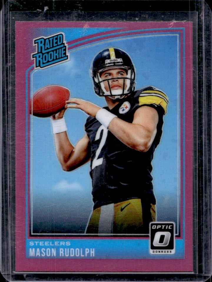 Mason Rudolph Panini Donruss Optic #155 Pink