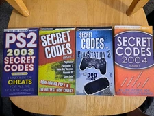 Lot Of 4 Bradygames Cheat Code Books Vintage Video Games 2003, 2004, 2005 & 2007