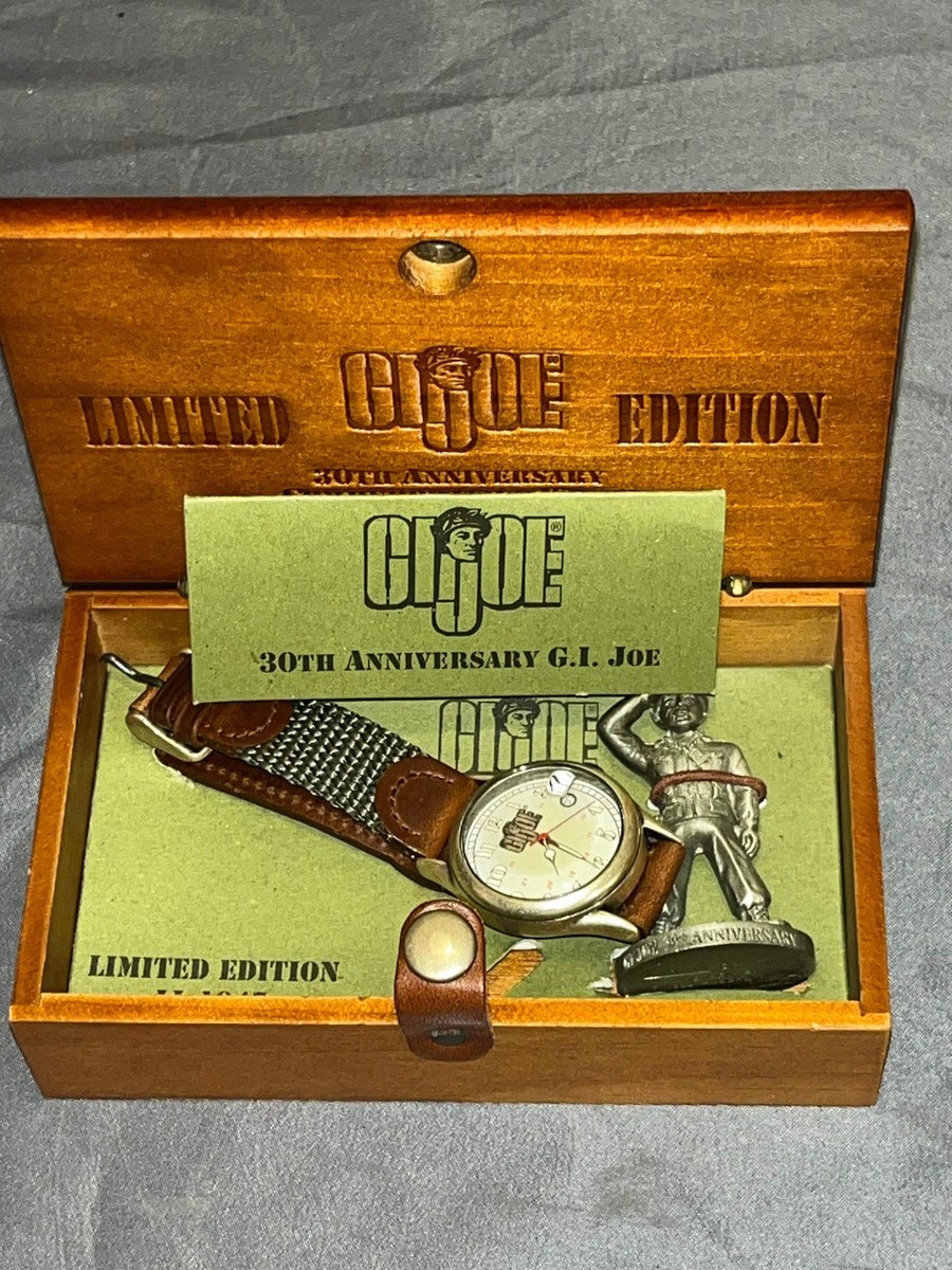 1/1 Scale GI Joe 30th Anniversary Fossil Watch - NIB | eBay