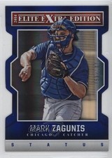 2014 Panini Elite Extra Edition Status Blue Die-Cut 58/100 Mark Zagunis #57 0f6