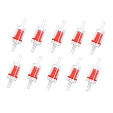 Aquarium Check Valve, One Way Non Return Valve for Air Pump,Fit for 3/16 Red