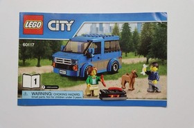 LEGO&reg; City 60117 Van & Caravan Instruction Manuals Only!