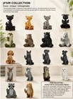 Rude Bunny - Raising Middle Finger Figurine Funny Hilarious Decor — photo 6