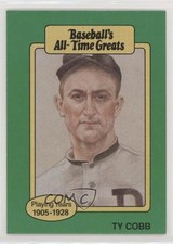 1987 Hygrade Baseball's All-Time Greats Ty Cobb HOF gp1