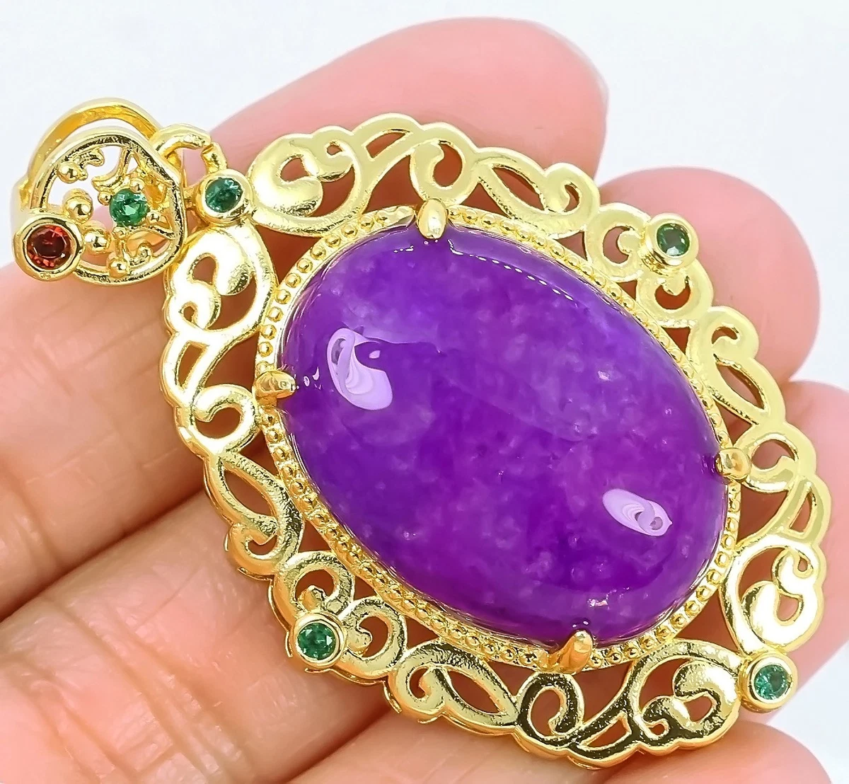 新品　高品質 南アフリカ産 天然舒俱来(スギライト)のネックレス★AB895 南非舒俱来散装宝石| eBay