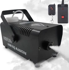 VIRFUN Smoke Machine Fog Machine W Wired Remote Control and Auto Mode NEW SEALED