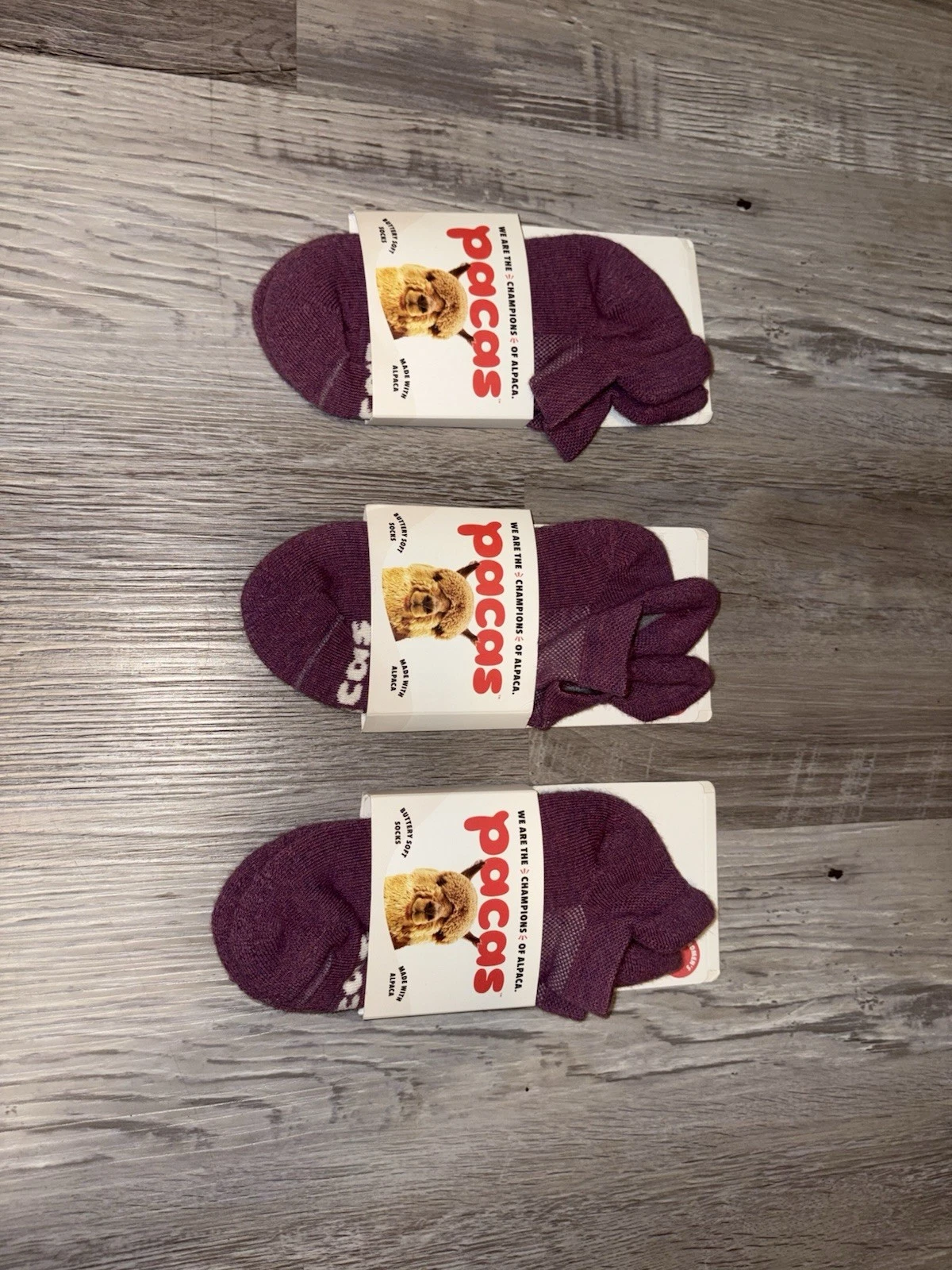 Women’s Low Cut Pacas Socks Small/Medium Crocus