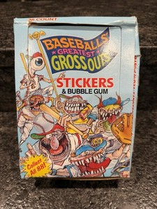 Boîte De 36 Paquets De Cartes Baseball's Greatest Grossouts – LEAF – USA