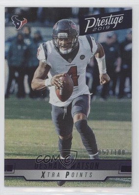2019 Panini Prestige Xtra Points Purple 52/100 Deshaun Watson #13 o7m