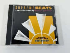 Spectrasonics Supreme Beats Vol 2 World Dance CD Akai/Emu/Asr Synth Samples