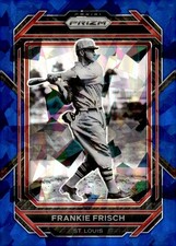2023 Panini Prizm - Frankie Frisch #217 Blue Ice Prizm Cardinals Parallel (HOF)