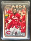 2024 Topps Update Elly De La Cruz RC Golden Mirror SP Rookie #US350 Reds