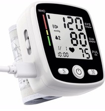 Blood Pressure Monitor with Carrying Case Portable easy to use