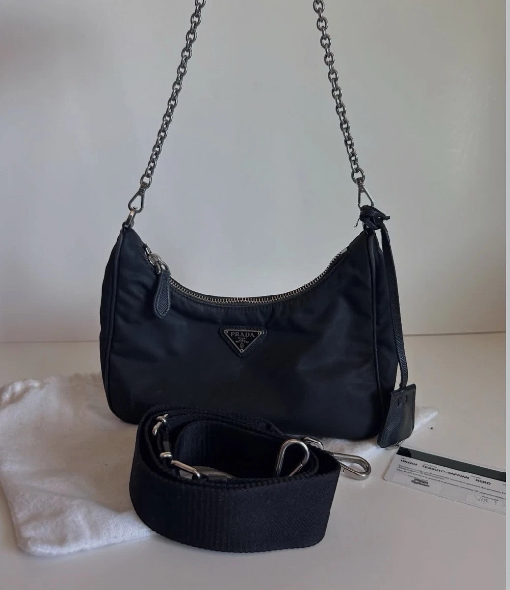 PRADA Shoulder Bags for Women with Chain Strap for sale - eBay