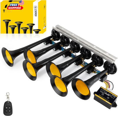 36 Melodies Musical Air Horn 178Db for Trucks Buses & Heavy Vehicles for Bus Tru