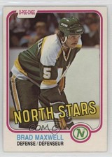 1981-82 O-Pee-Chee Brad Maxwell #102 1e5k