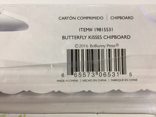 Cartulina Bo BUNNY Butterfly Kisses 12 x 12 y 44 piezas. Aglomerado - Imagen 5 de 13
