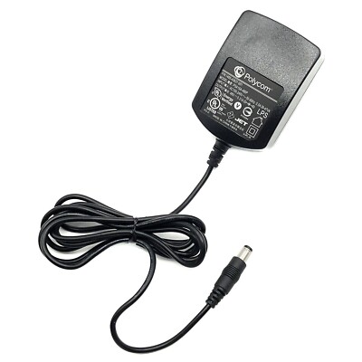 Genuine Polycom AC/DC Adapter Für VoIP Phones VVX 300 310 400 410