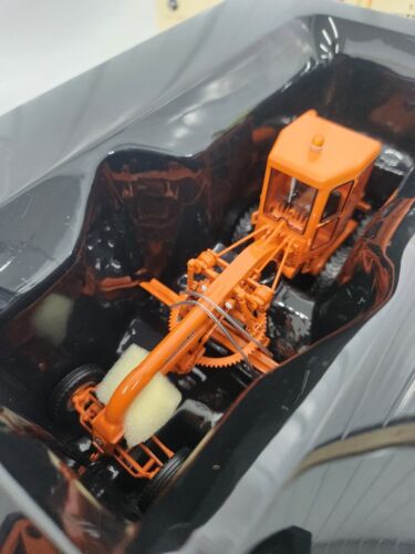 Original 1/50 First Gear Allis Chalmers Motor Grader In Box Tractor Farm - Picture 3 of 13