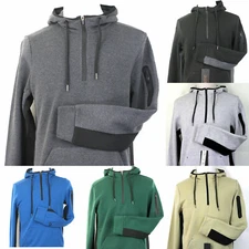 RBX Hoodie Fleece Pullover Quarter Zip  Regular Fit S, M, L, XL,