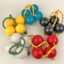 Asalato African Sand Eggs Shakers Rhythm Fingertip Ball/Percussion Instrument