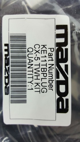 New Genuine Mazda CX-5 KE Towbar Wiring Harness Kit CX5 KE11-TB-PLUG - Picture 3 of 3