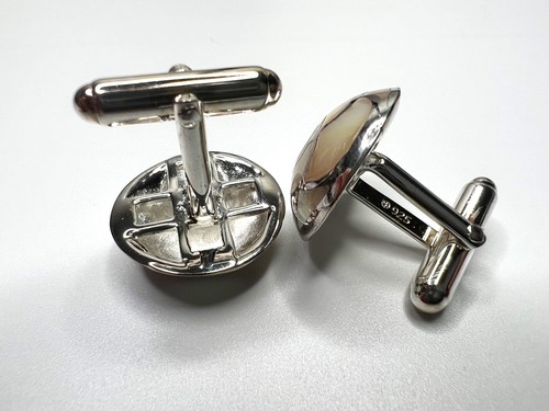 925 Sterling Silver Domes | Luxury Cufflinks - Picture 4 of 4