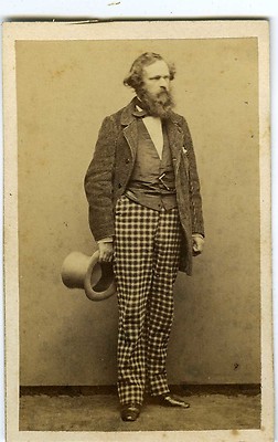 PHOTO CDV photograph, Arsène Houssaye by Pierre Petit circa 1860