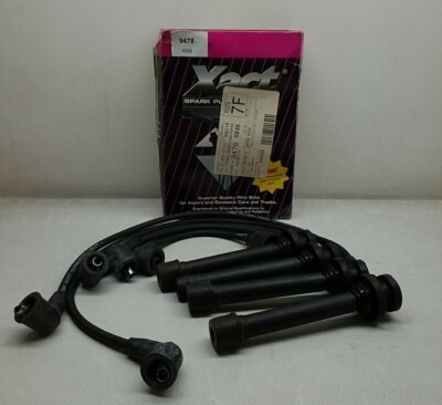 4658 Xact Superior Spark Plug Wire Set 7mm Black Xact 4658