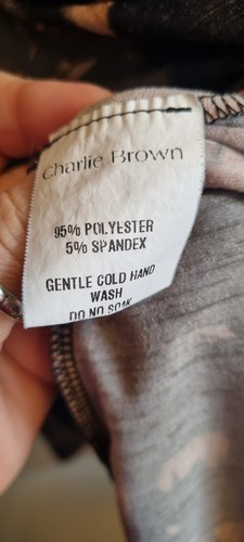 ❤️💛 CHARLIE BROWN Designer Longsleeve Brown Tunic Made In Australia 🇦🇺 Size M - Picture 8 of 8