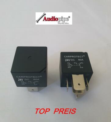 Hochleistungsrelais 24V 80A 5-Pin Arbeitsstrom Umschaltrelais Wechsler Nr. 8