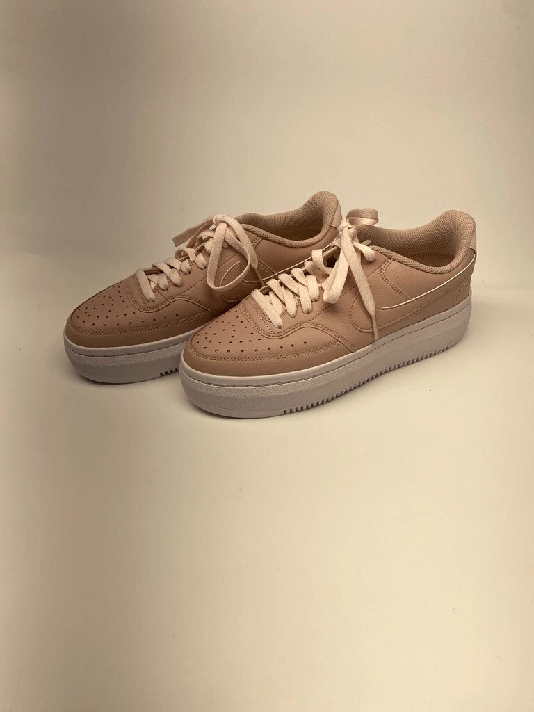 Nike Sneaker Donna Court Vision Alta Platform Rosa Taglia 9