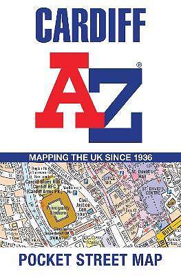 Cardiff A-Z Pocket Street Map, A-Z Maps,
