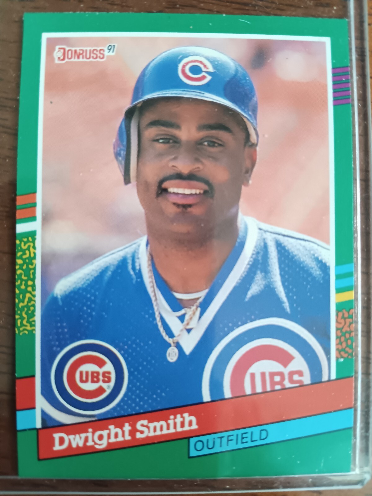 DWIGHT SMITH CUBS 1991 DONRUSS SERIES 2 BASEBALL CARD #559