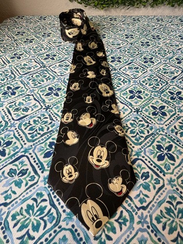 Mickey Unlimited Disney Mickey Mouse Herren-Krawatte 100 % Polyester - Bild 2 von 8