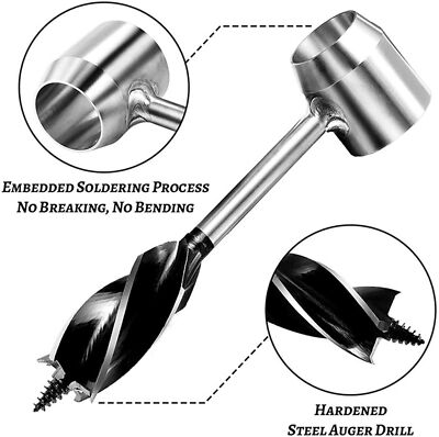 Outdoor Backpacking Camping Survival Multi-Function Woodworking Handheld Drill