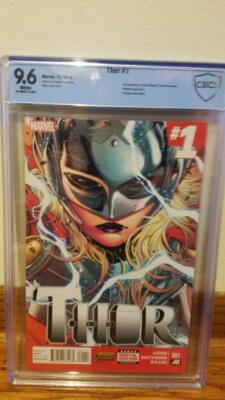 Marvel Thor #1 Jane Foster as Thor 1st Printing CBCS CGC PGX 9.6 NM/MT Comic 