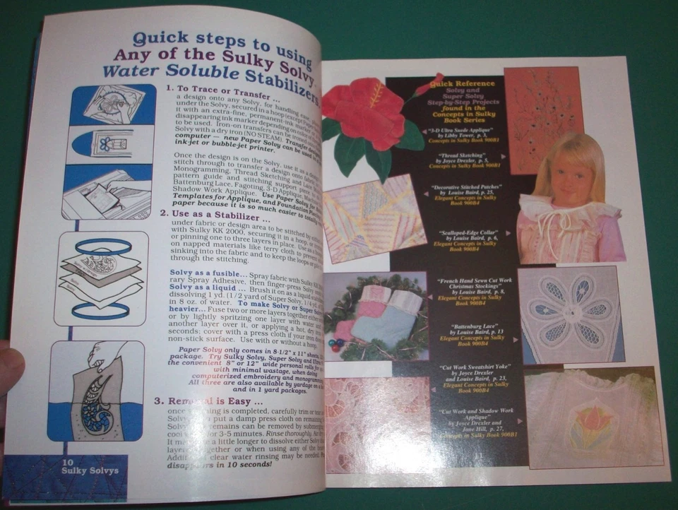 Sulky Secrets to Successful Stabilizing! #900B-11 Pattern Included - Image 4 of 4