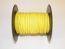16 TXL HIGH TEMP AUTOMOTIVE WIRE 100 FOOT SPOOL OF YELLOW