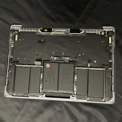 Apple MacBook Pro 13" A2251 2020 Top Case w/ Battery Space Gray OEM - See Grades - Picture 9 of 33