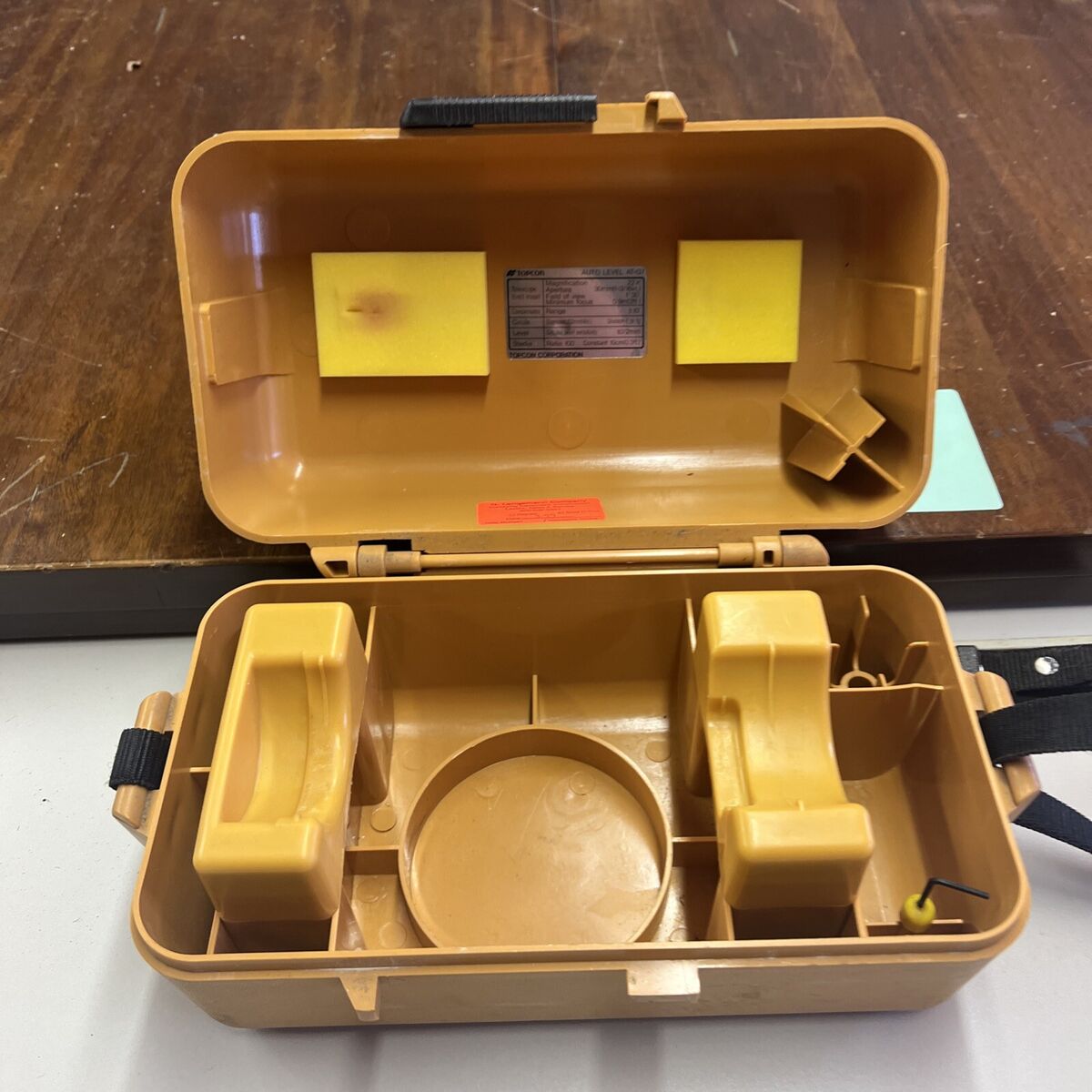 Topcon At-g7 22x Autolevel Optical Automatic Level W/ Case Topcon At-g7 22x Autolevel Optical Automatic Level W/ Case